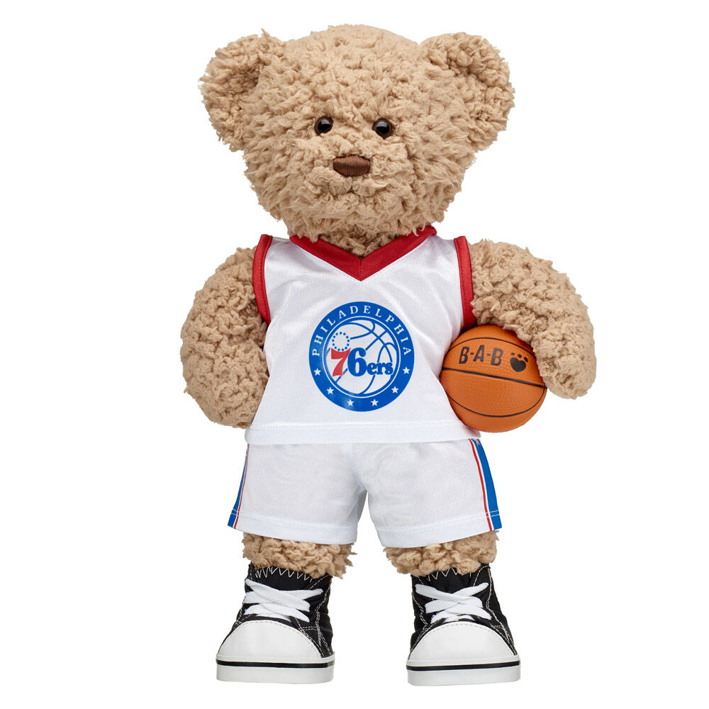 Philadelphia 76Ers Timeless Teddy Bear Basketball Gift Set