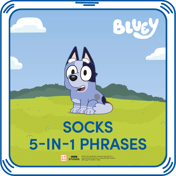 Socks 5-In-1 Phrases