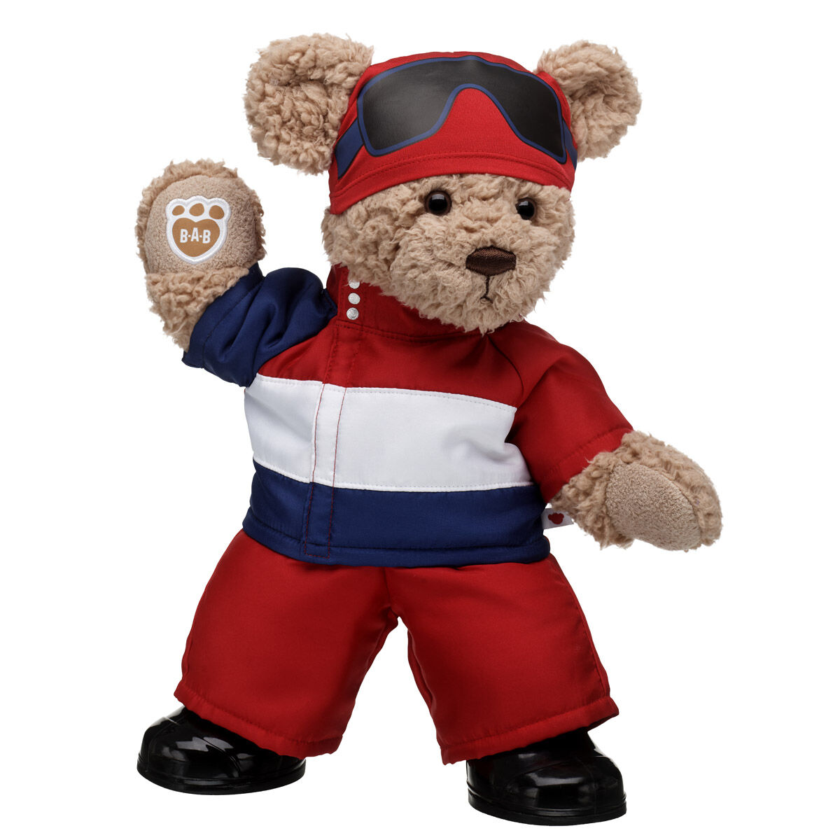Timeless Teddy Bear Snowboarder Gift Set