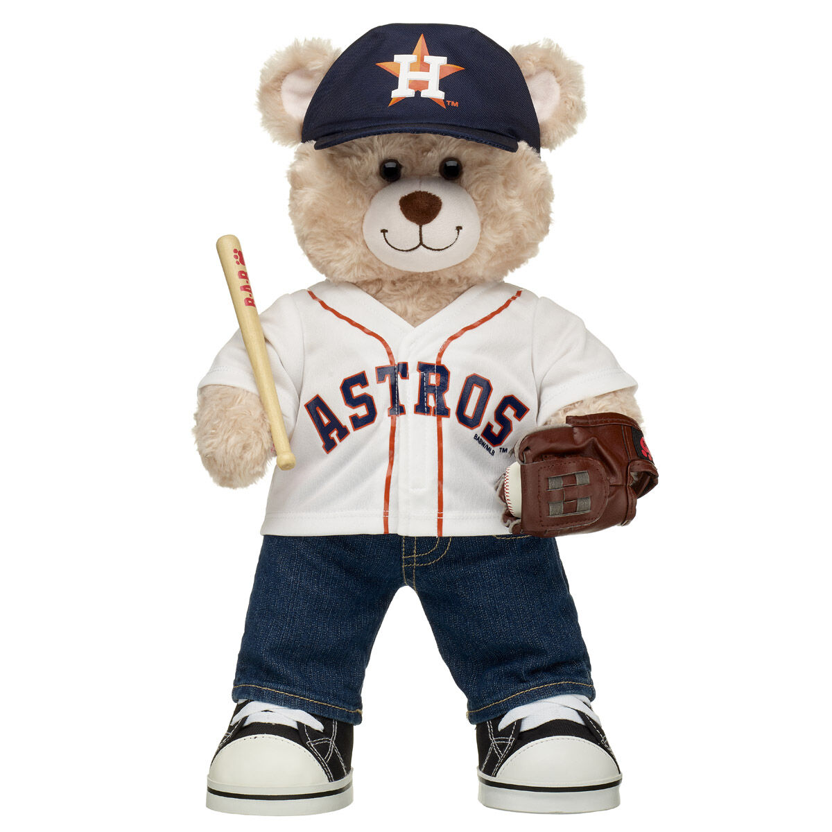 Happy Hugs Teddy Bear Houston Astros Gift Set