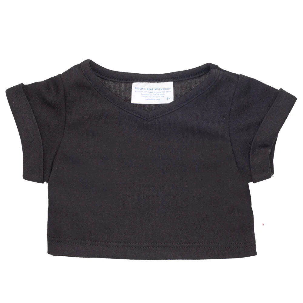 Online Exclusive Black V-Neck T-Shirt