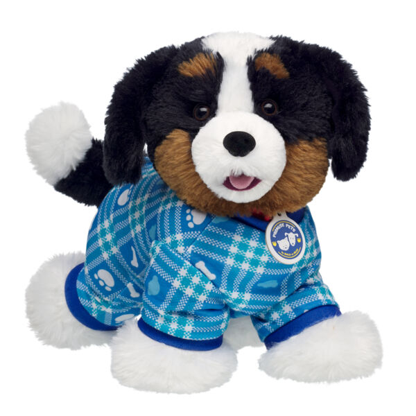 Promise Pets Bernese Mountain Dog Stuffed Animal Pjs Gift Set