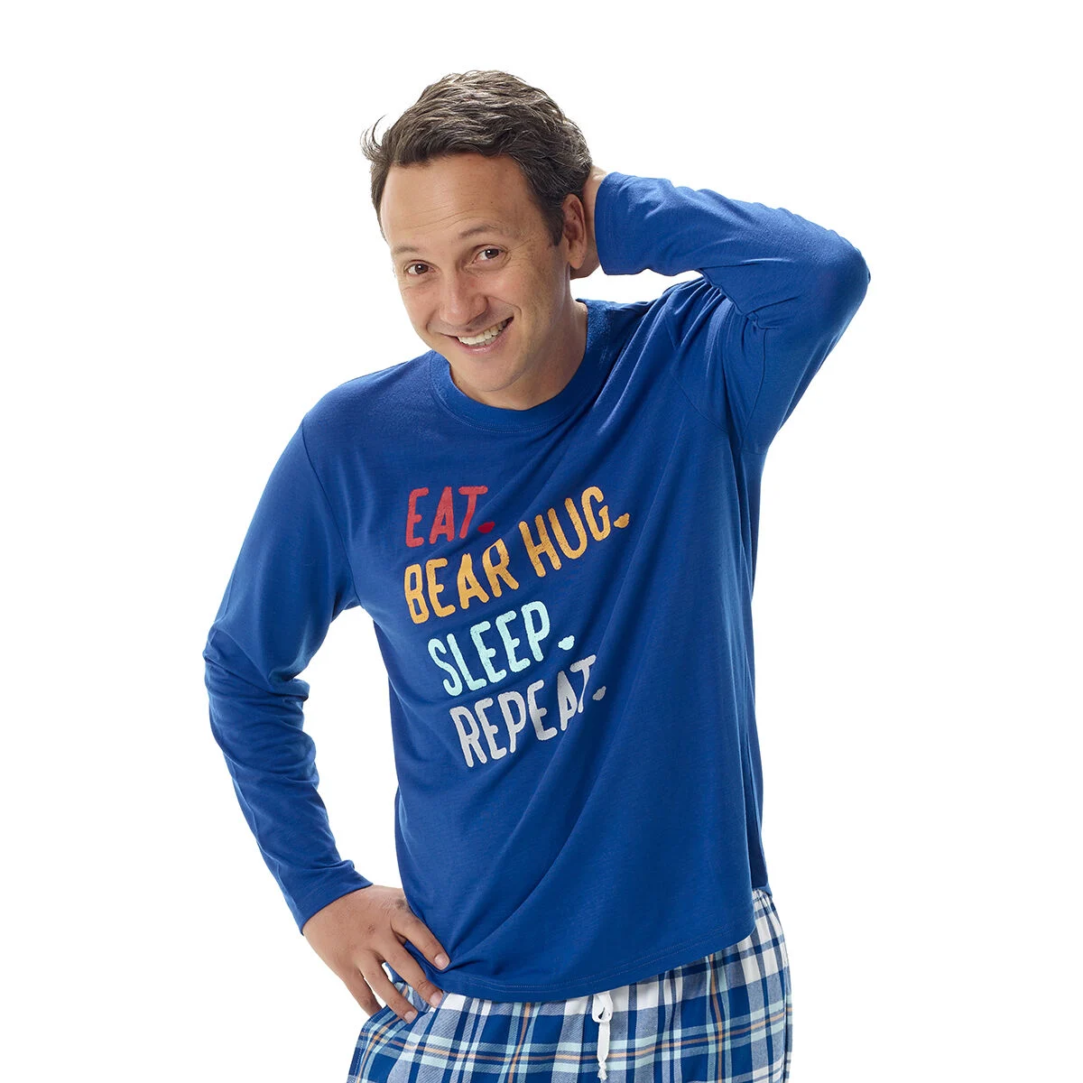 Build-A-Bear Pajama Shop Eat Sleep Repeat Top - Adult