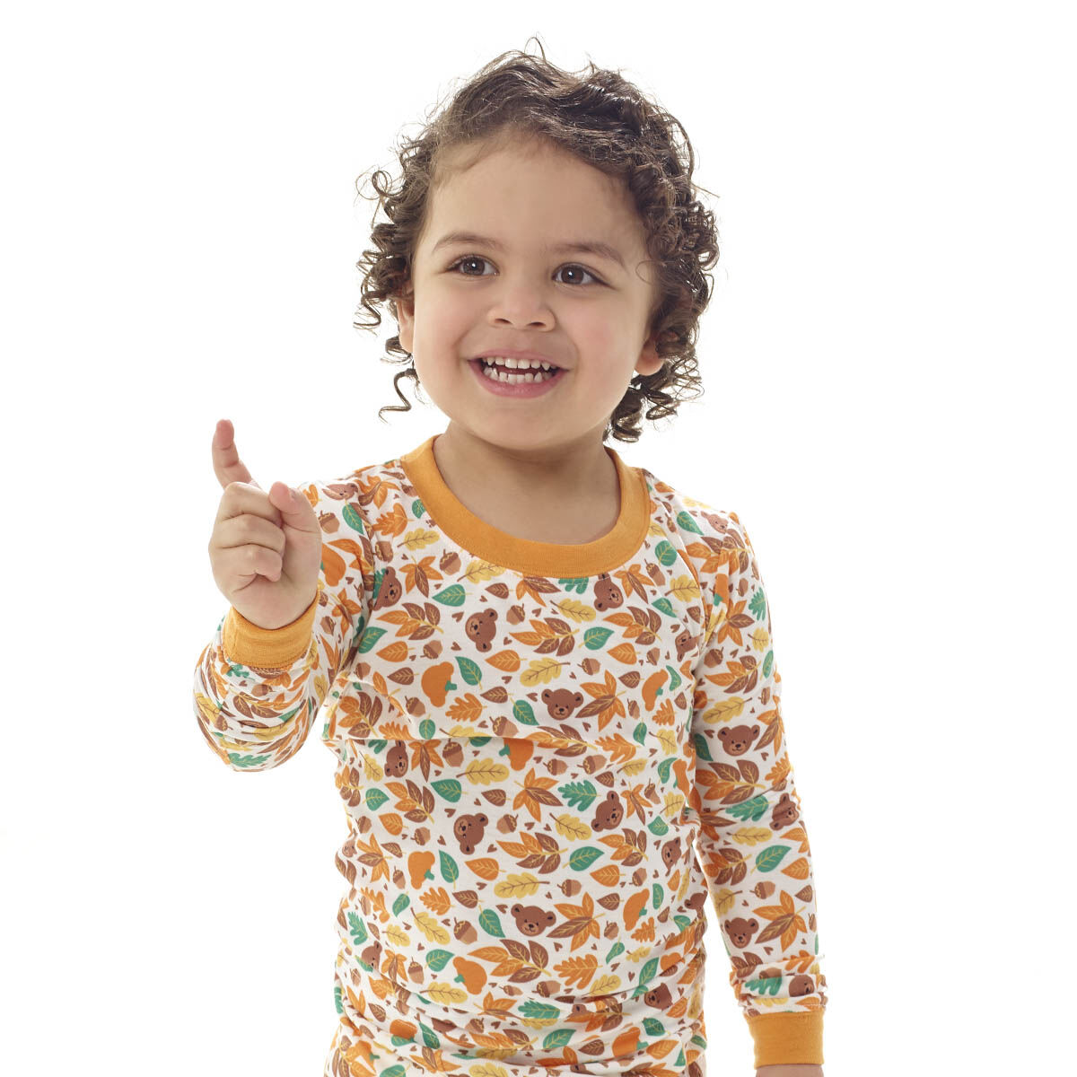 Build-A-Bear Pajama Shop Fall Print Top - Toddler & Youth