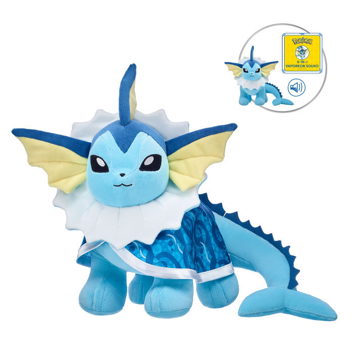 PokéMon Vaporeon Plush Bundle