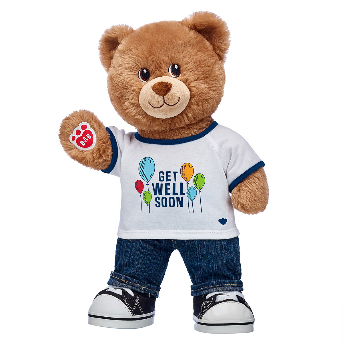 Lil' Cub Brownie Teddy Bear "Get Well Soon" Gift Set