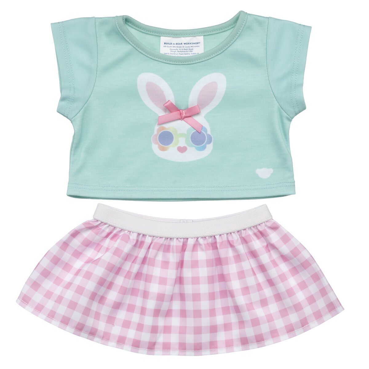 Gingham Bunny Easter Outfit 2 Pc.