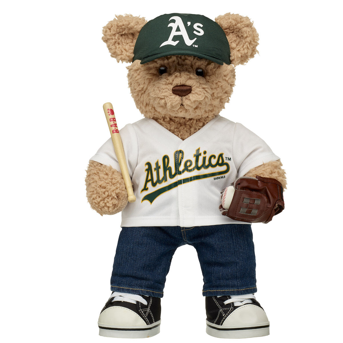 Timeless Teddy Bear Oakland Athletics Gift Set