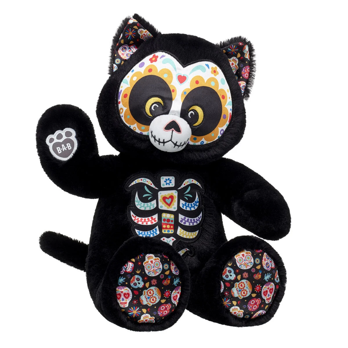 DíA De Los Muertos Cat Stuffed Animal