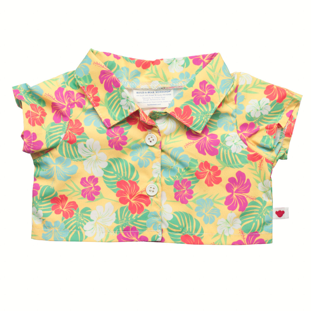 Tropical Flower Print Shirt