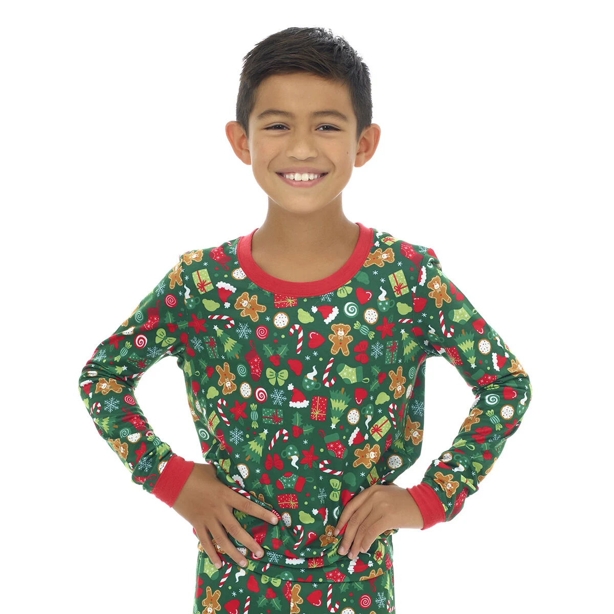 Build-A-Bear Pajama Shop Holiday Print Top - Toddler & Youth