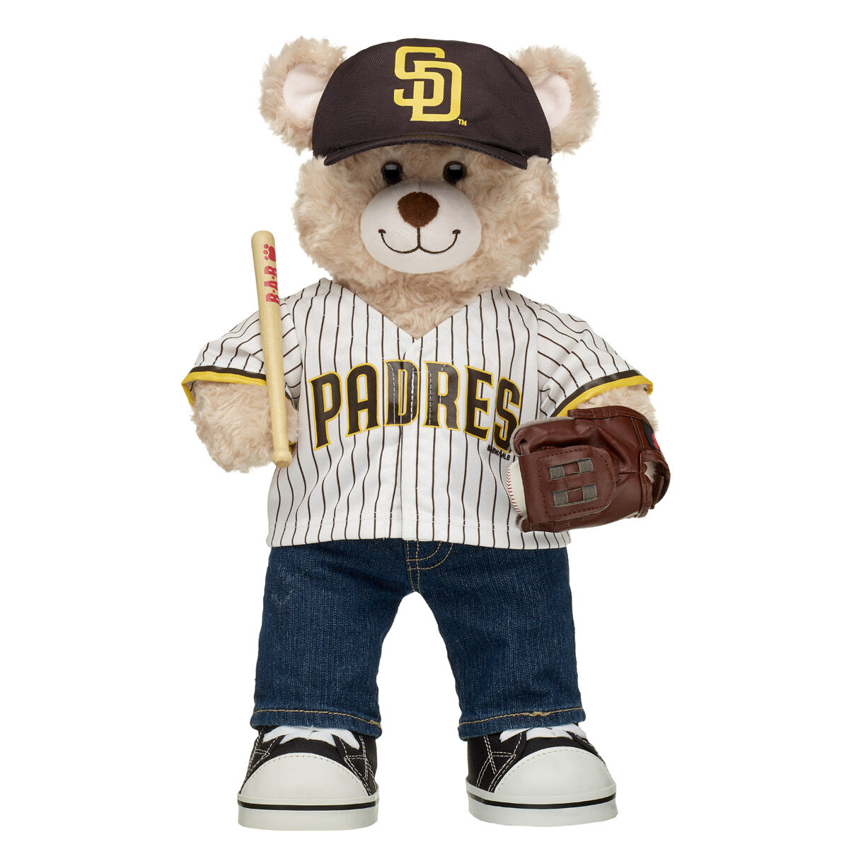 Happy Hugs Teddy Bear San Diego Padres Gift Set