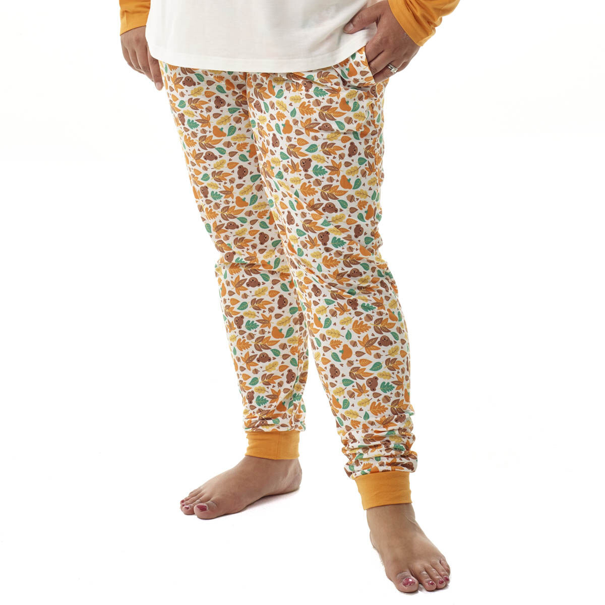 Build-A-Bear Pajama Shop Fall Print Pants - Adult