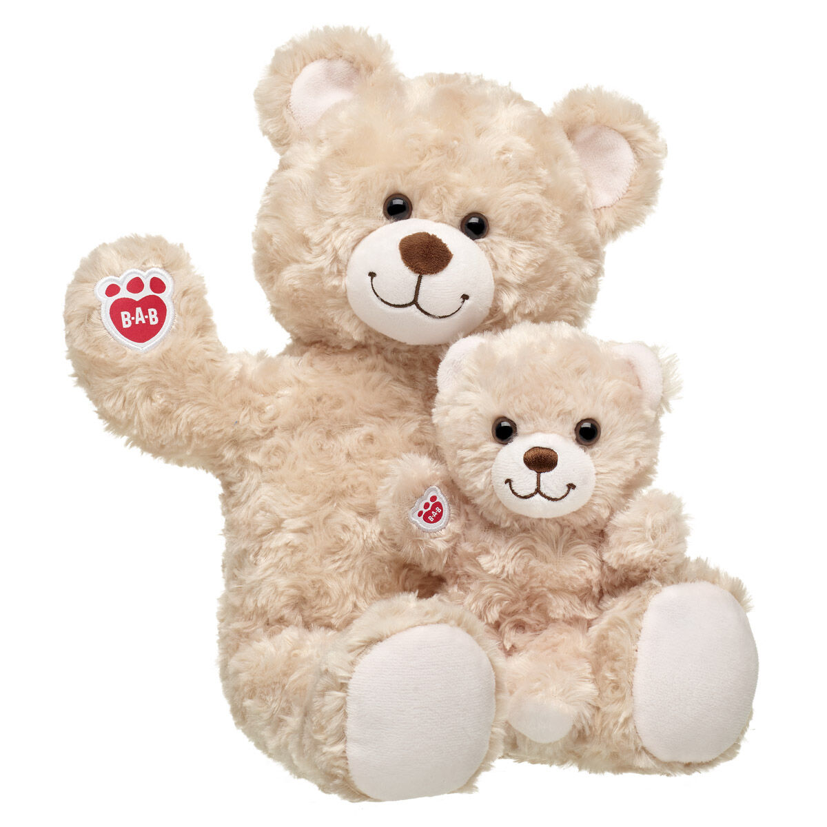 Happy Hugs Teddy Bear & Build-A-Bear Mini Beans Gift Set