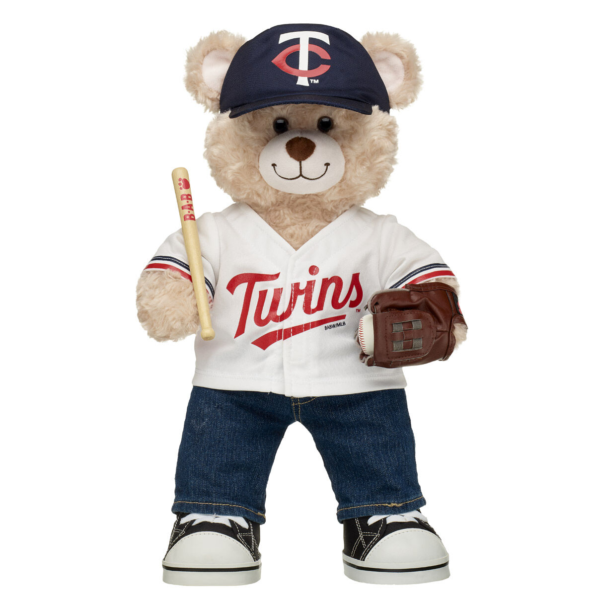 Happy Hugs Teddy Bear Minnesota Twins Gift Set