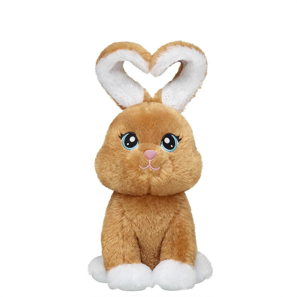 Build-A-Bear Buddies Mini Glisten And The Merry Mission Gingerbread Bunny Plush
