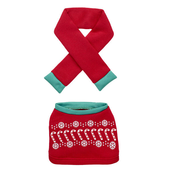 Holiday Sweater And Scarf Set