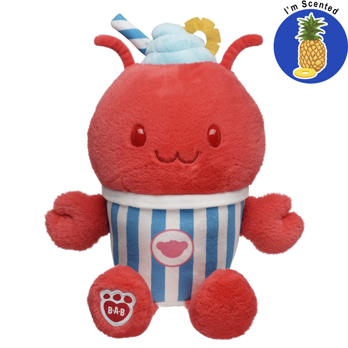 Fruit Punch Lobster Slushie Plushie Scented Gift Set