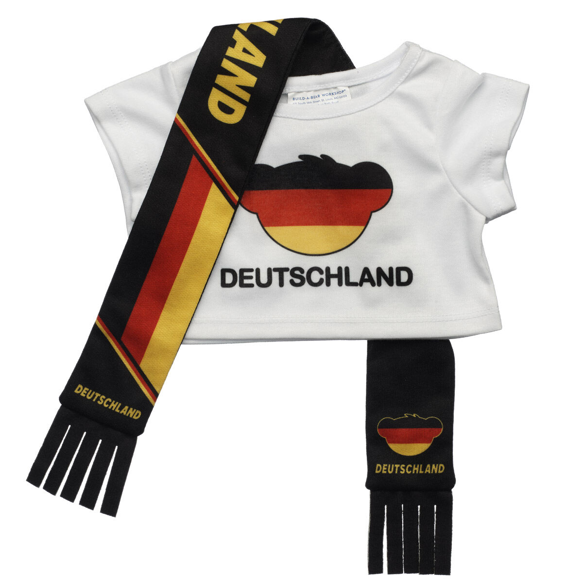 Germany Scarf And T-Shirt Set