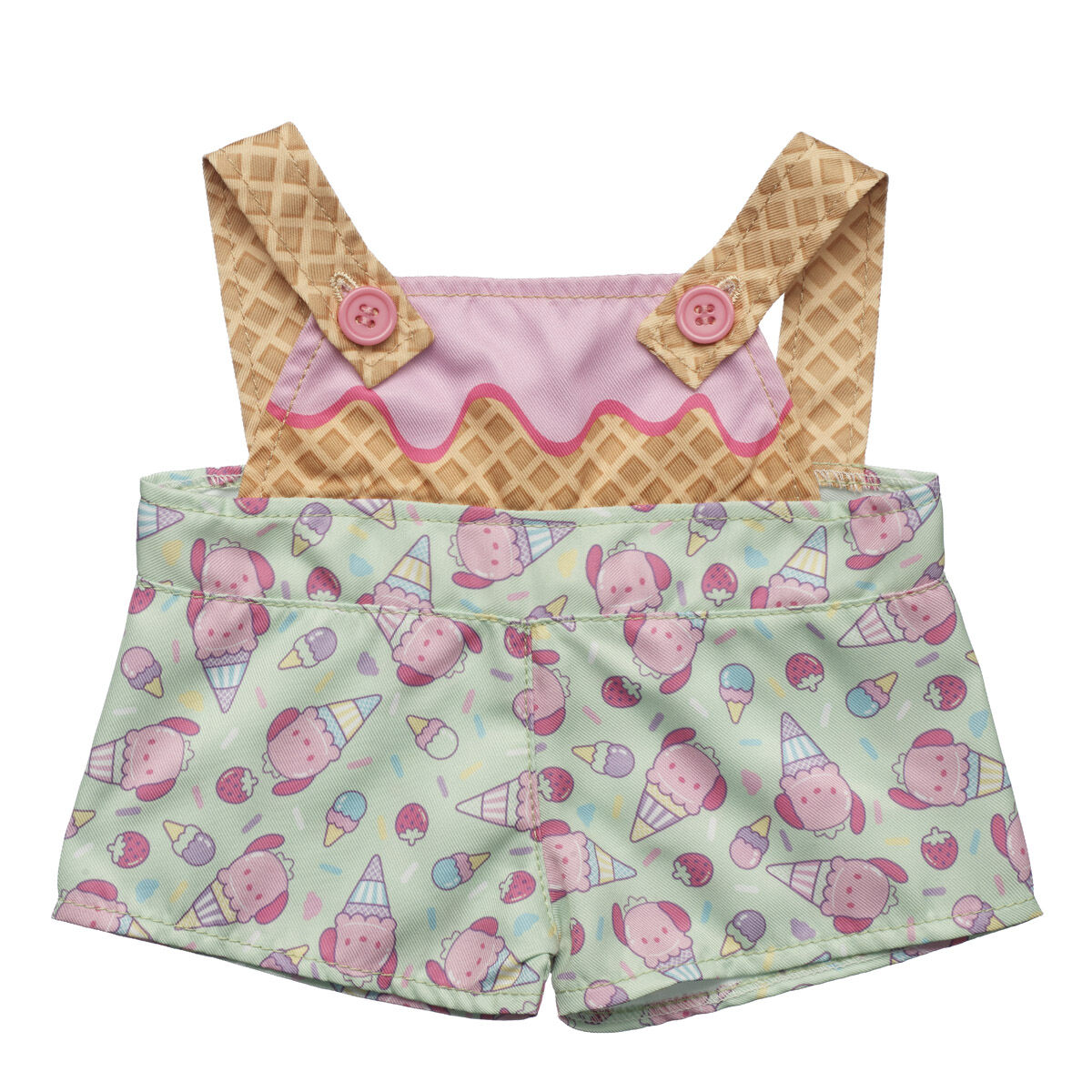 Sanrio Hello Kitty And Friends Strawberry Ice Cream Pochacco Overalls