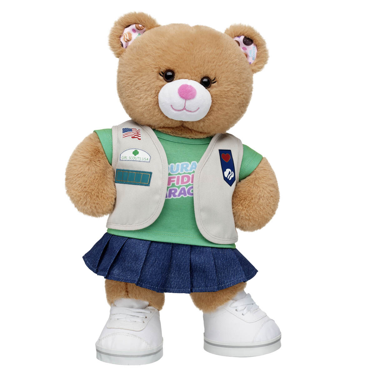 Girl Scout Cookie Teddy Bear Cadette/Senior/Ambassador Gift Set