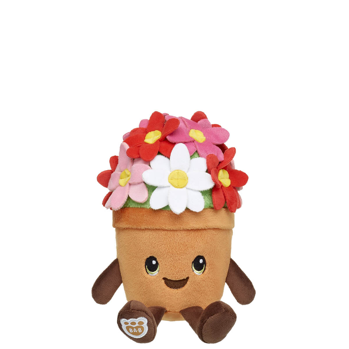 Build-A-Bear Buddies Mini Happy Daisies Flower Pot Plush