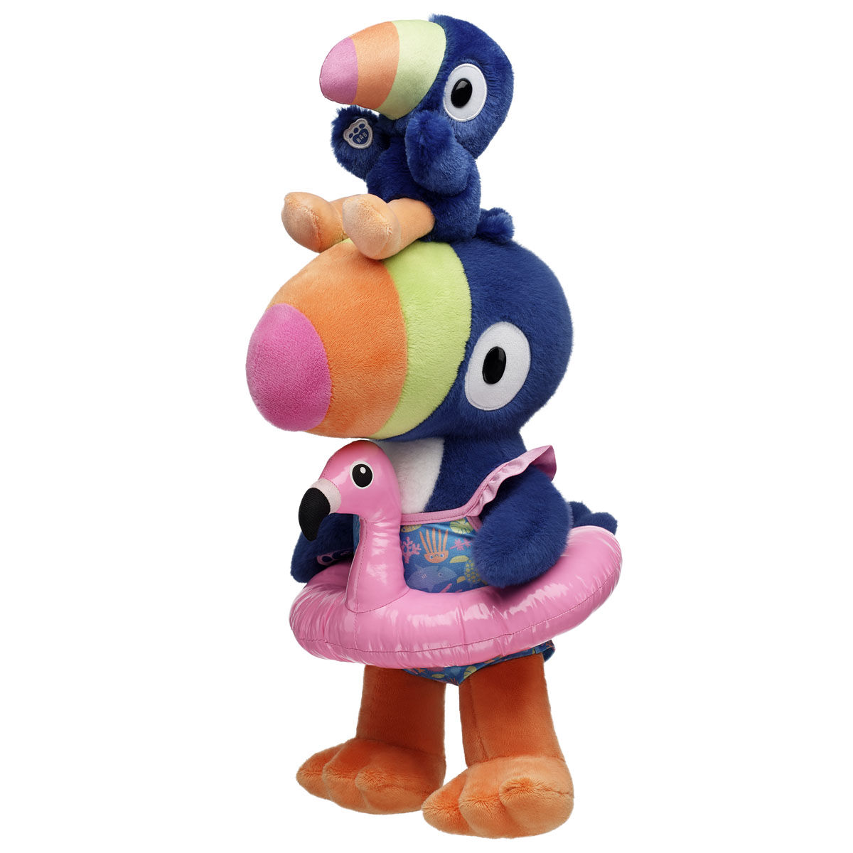 Too Cute Toucan Stuffed Animal Summer Mini Beans Gift Set