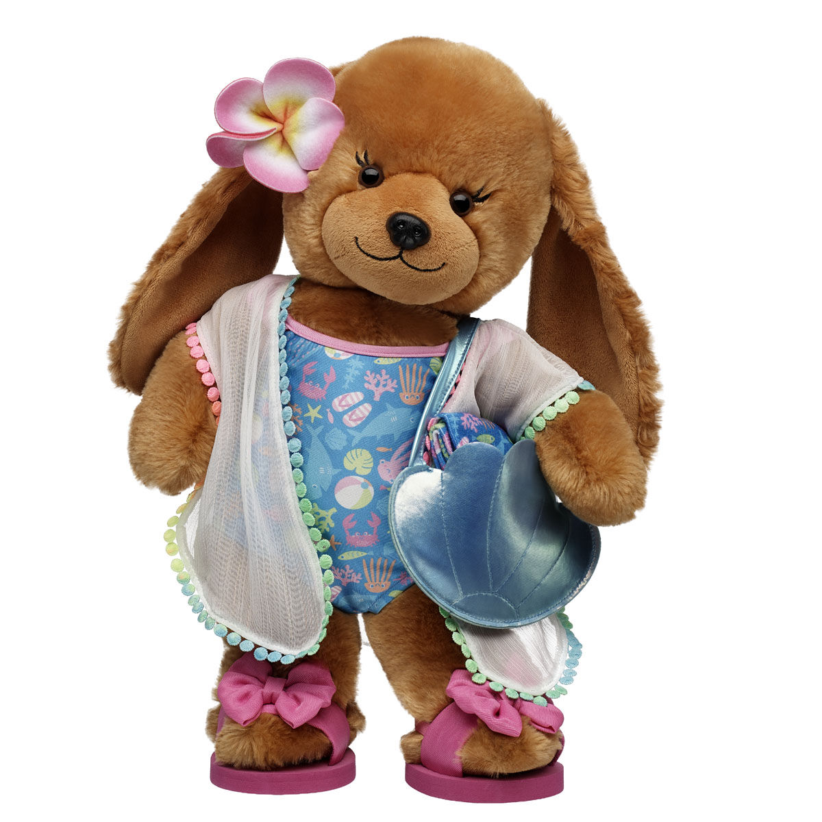 Barkleigh Dog Stuffed Animal Summer Gift Set
