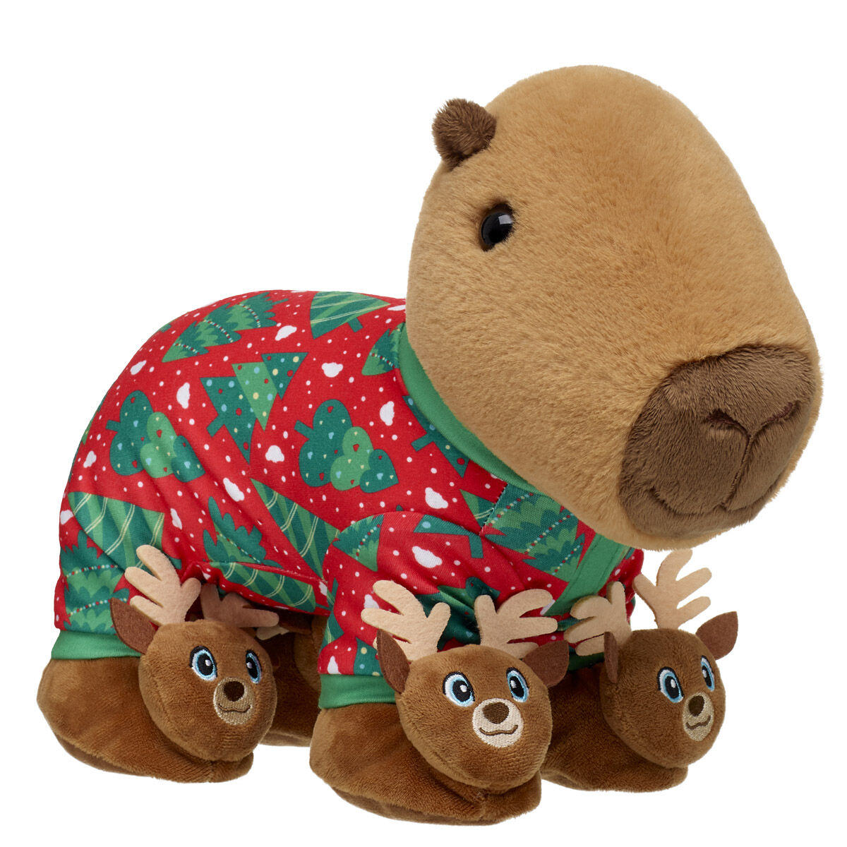 Capybara Stuffed Animal Holiday Gift Set