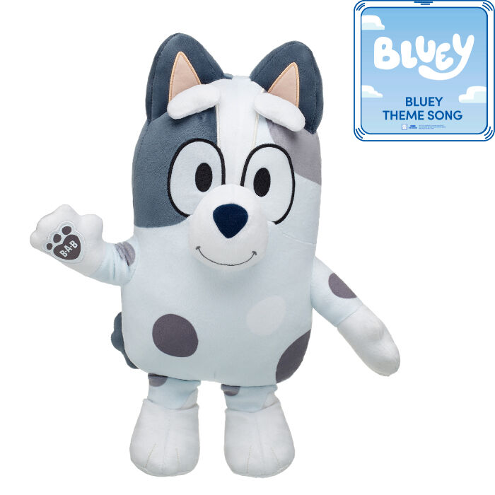 Muffin Plush Puppy With "Bluey" Theme Song