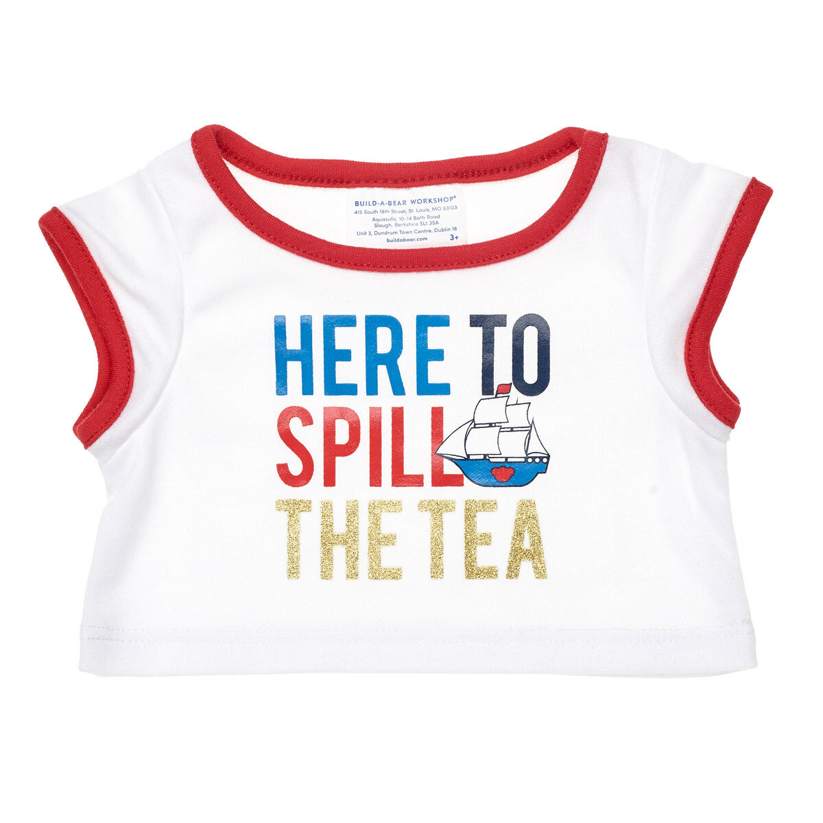 Here To Spill The Tea T-Shirt
