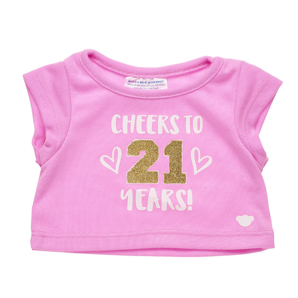 Cheers To 21 Years T-Shirt
