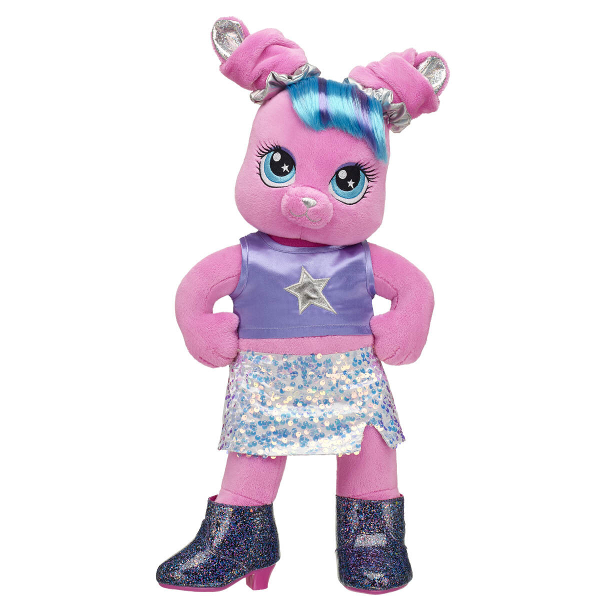 Honey Girls Risa Rabbit Plush Sparkly Gift Set