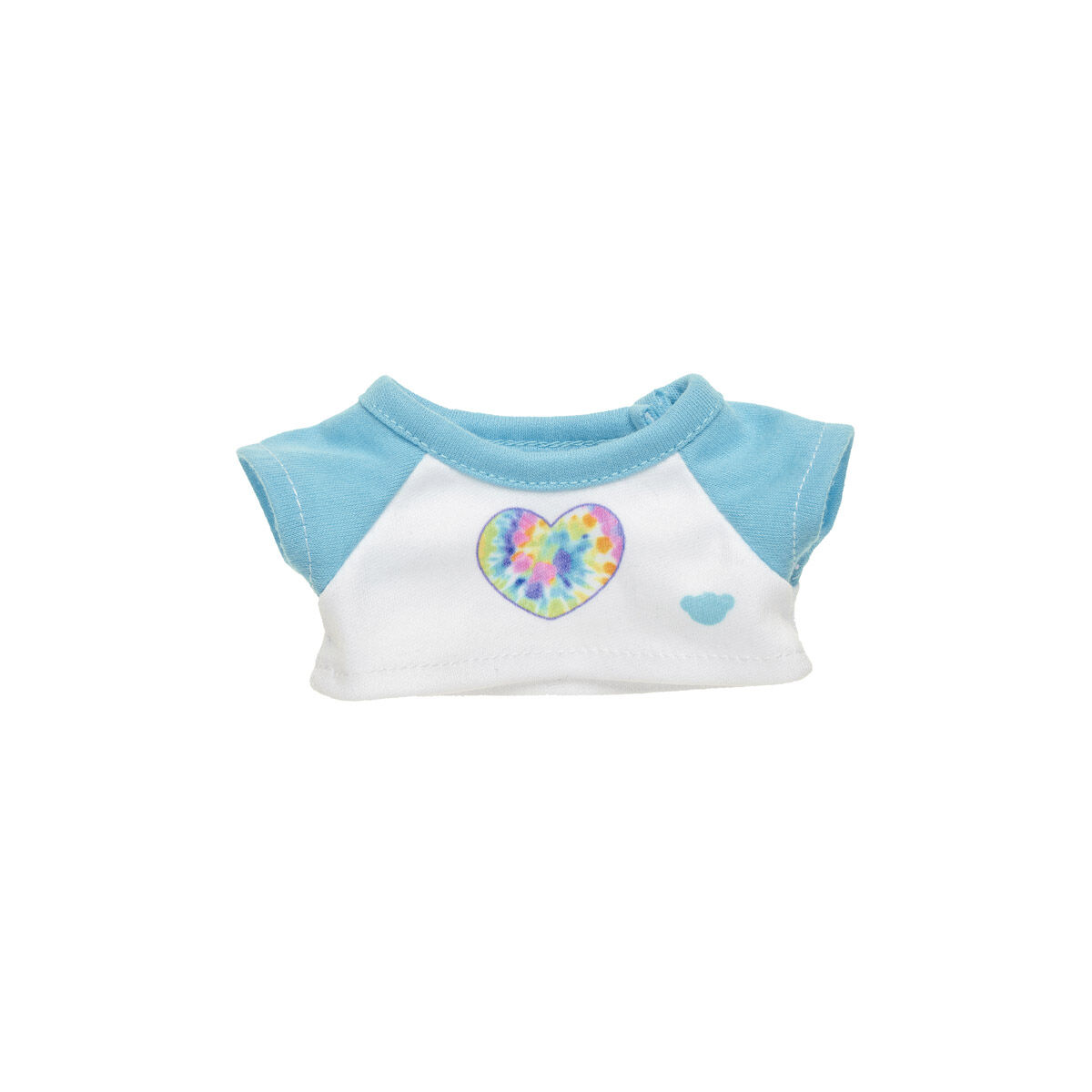 Build-A-Bear Mini Beans Tie-Dye Heart T-Shirt