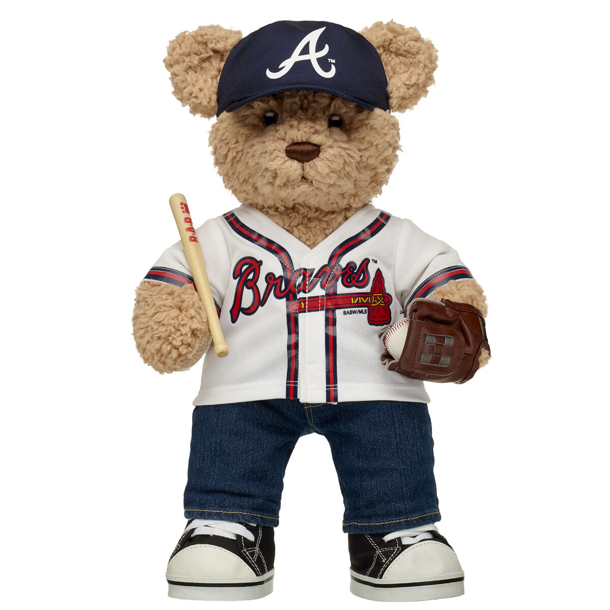Timeless Teddy Bear Atlanta Braves Gift Set