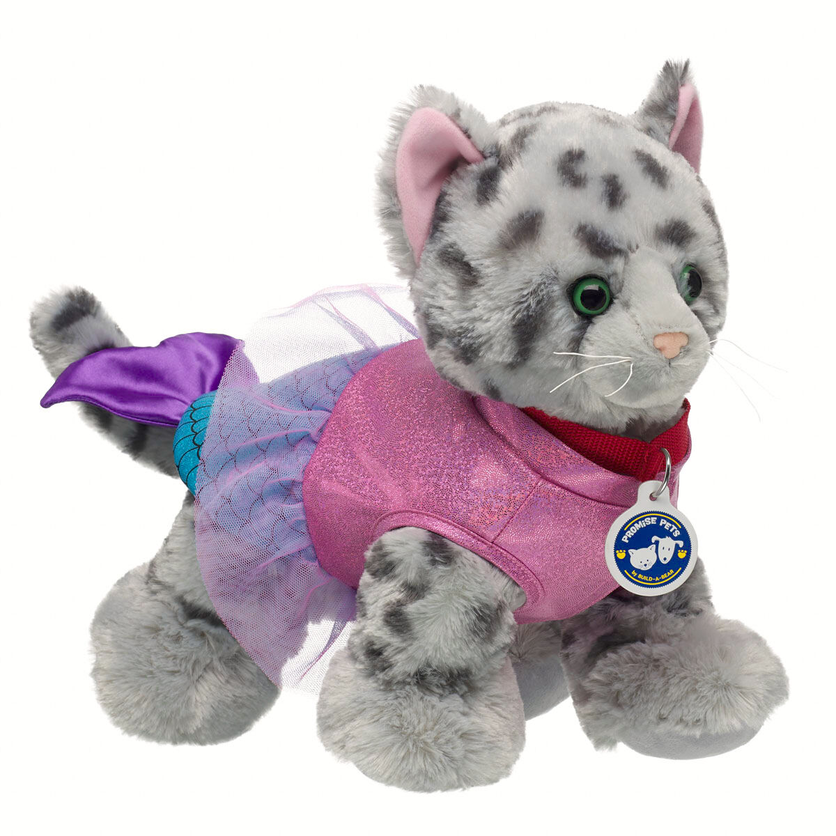 Promise Pets Ocicat Stuffed Animal Mermaid Gift Set