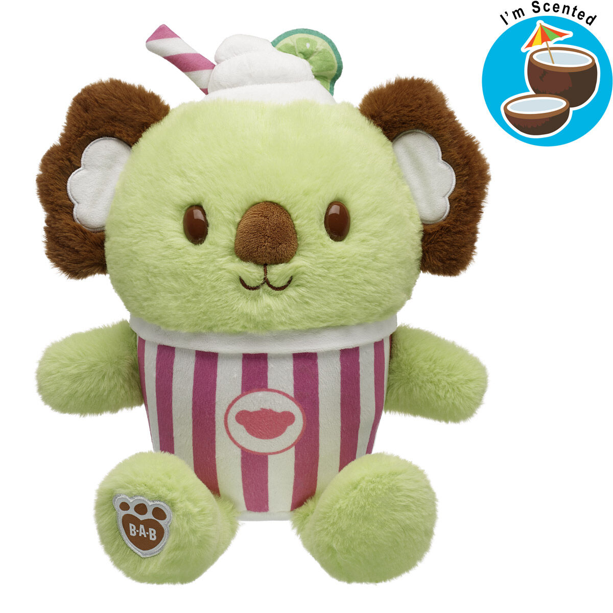 Coconut Lime Koala Slushie Plushie Scented Gift Set