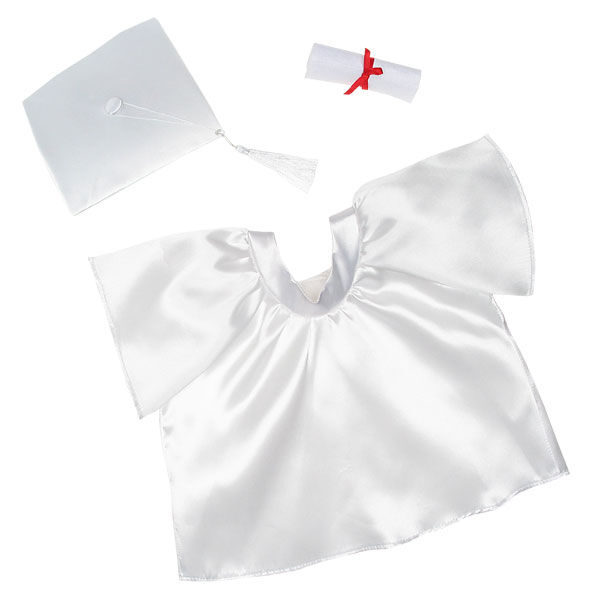 White Graduation Set 4 Pc.