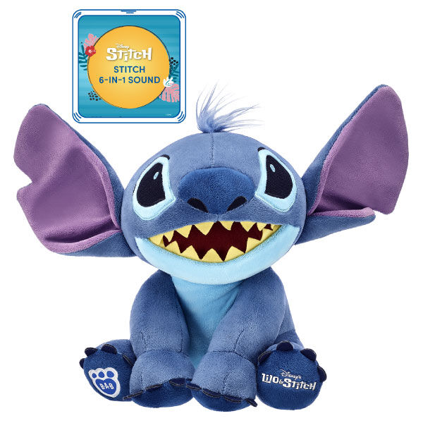Disney Stitch Plush With Sound