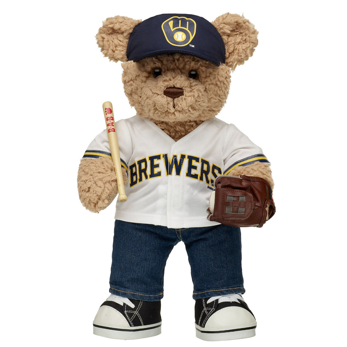 Timeless Teddy Bear Milwaukee Brewers Gift Set
