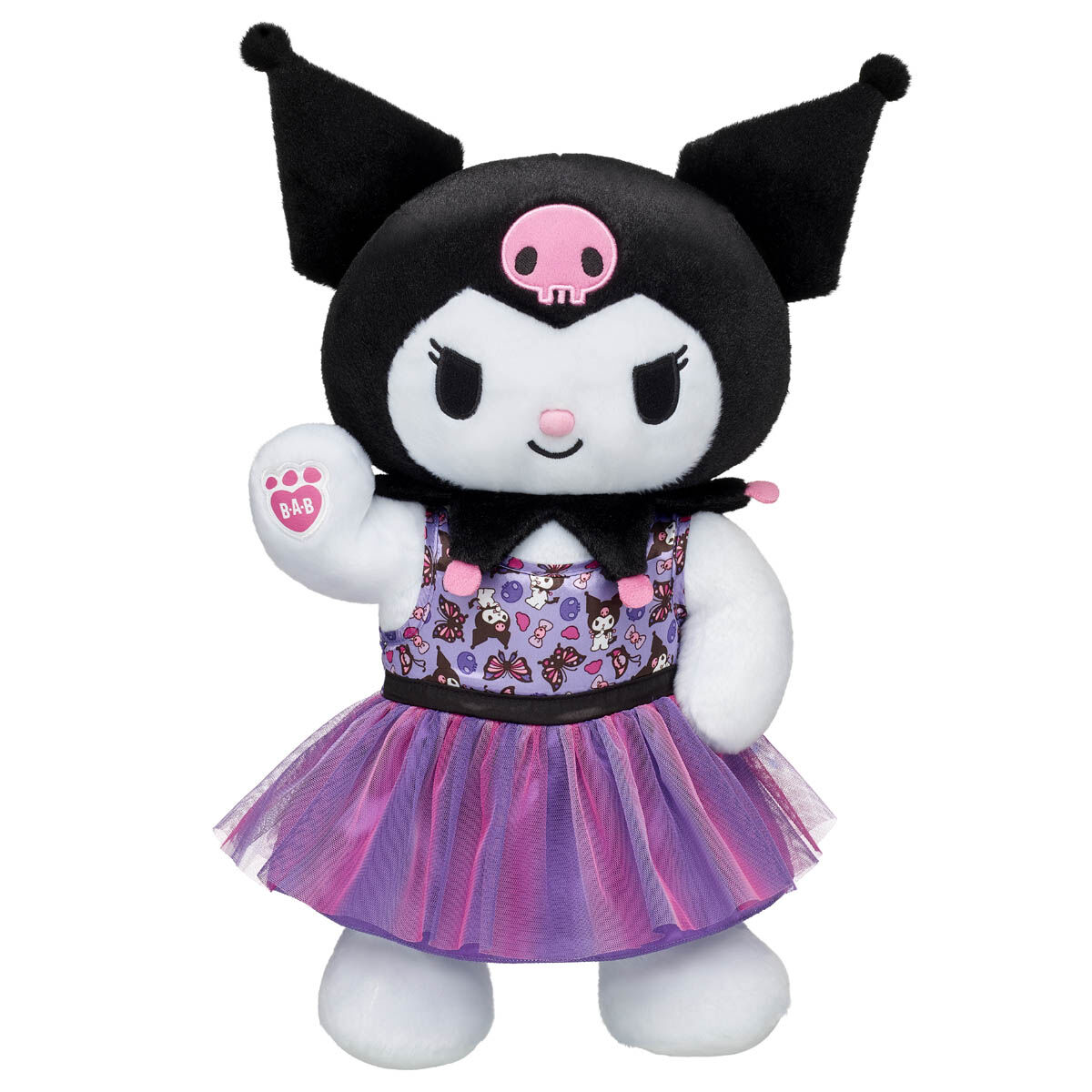Kuromi Stuffed Animal Gift Set With Butterfly Dress