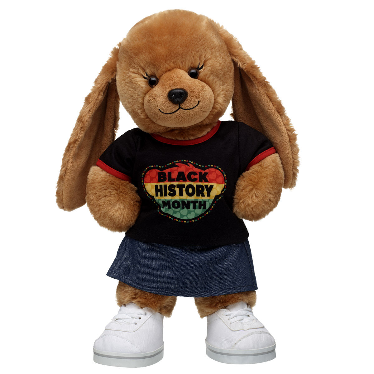 Barkleigh Dog Stuffed Animal Black History Month Gift Set