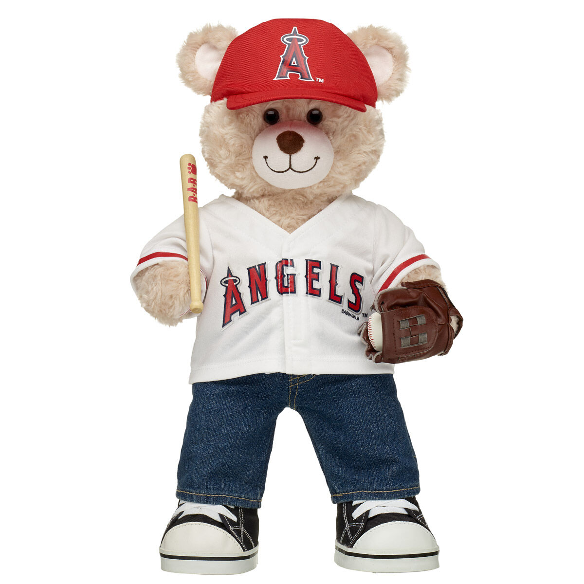 Happy Hugs Teddy Bear Los Angeles Angels Gift Set