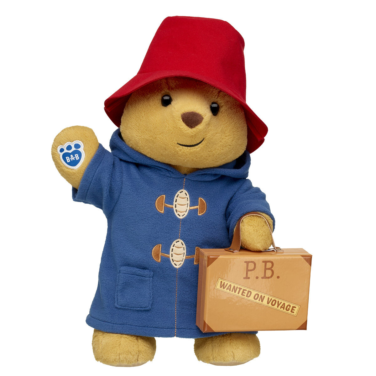 Paddington Plush With Coat, Hat And Suitcase