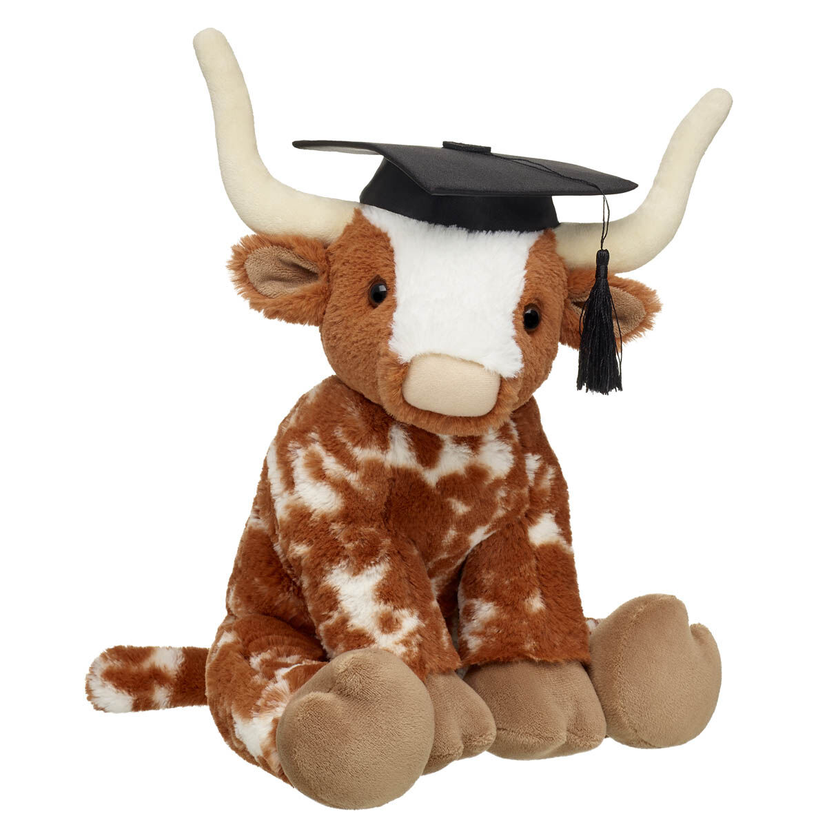 Longhorn Cow Stuffed Animal Graduation Gift Set