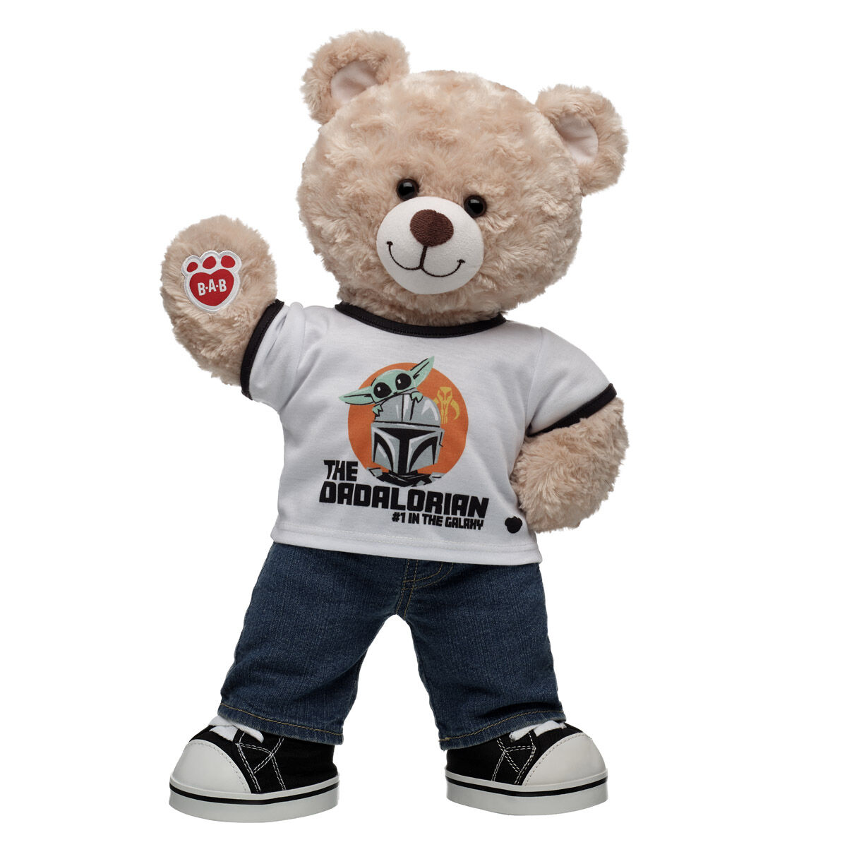 Happy Hugs Teddy Bear Star Wars The Dadalorian Gift Set